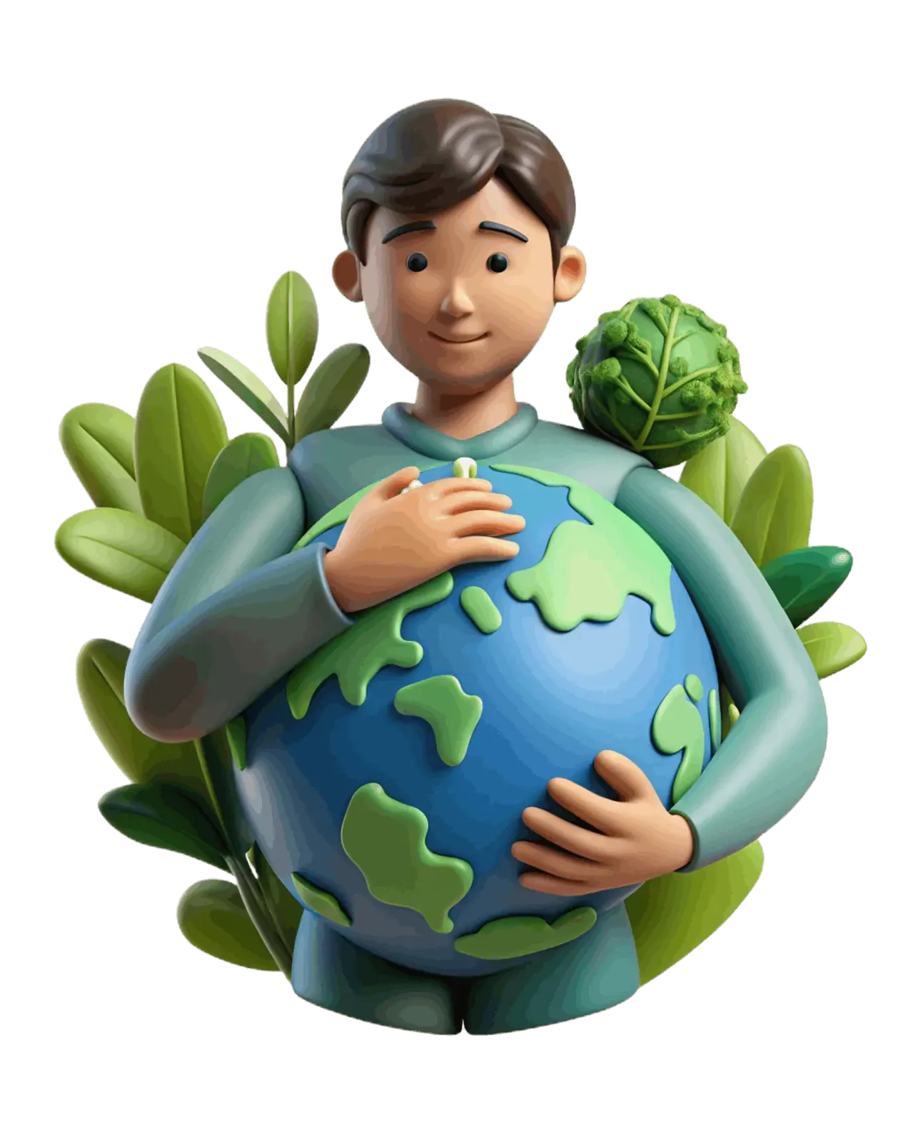 Climate and sustainability illustration
